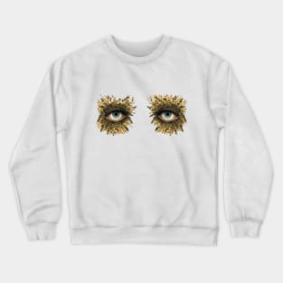 False Eyelashes Crewneck Sweatshirt